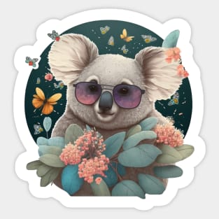 A Cool Koala Sticker